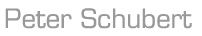 Peter Schubert - aspects